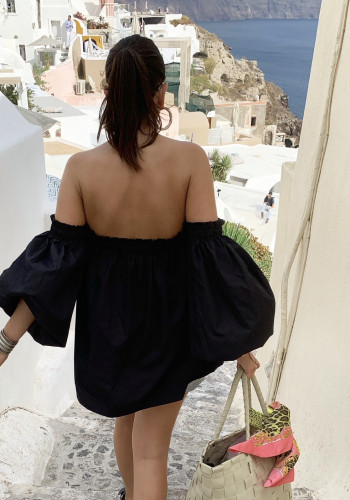 Bardot black top 