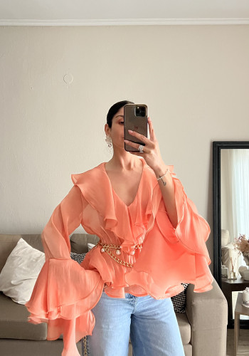 Marianne peach top 