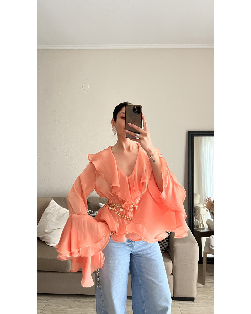 Marianne peach top 