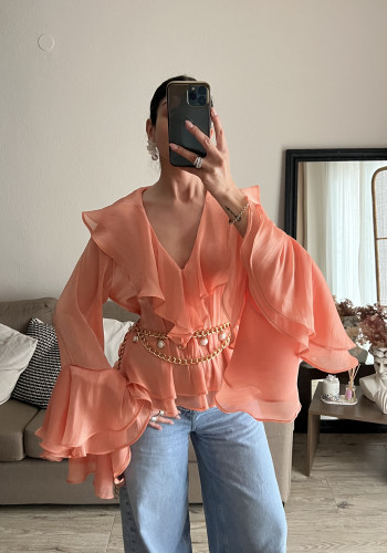 Marianne peach top 