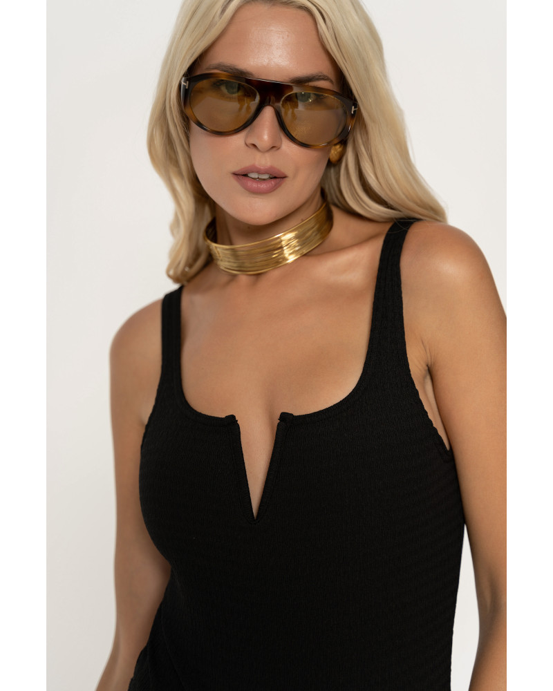Cali black one piece 