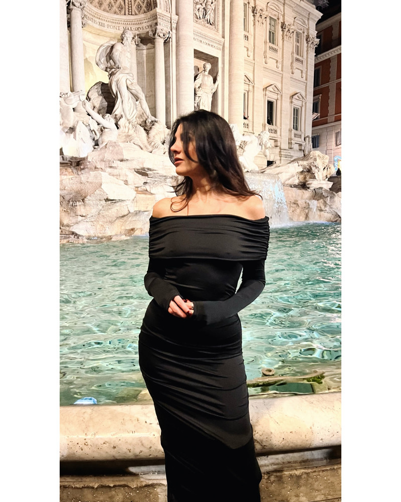 Melanie black dress 