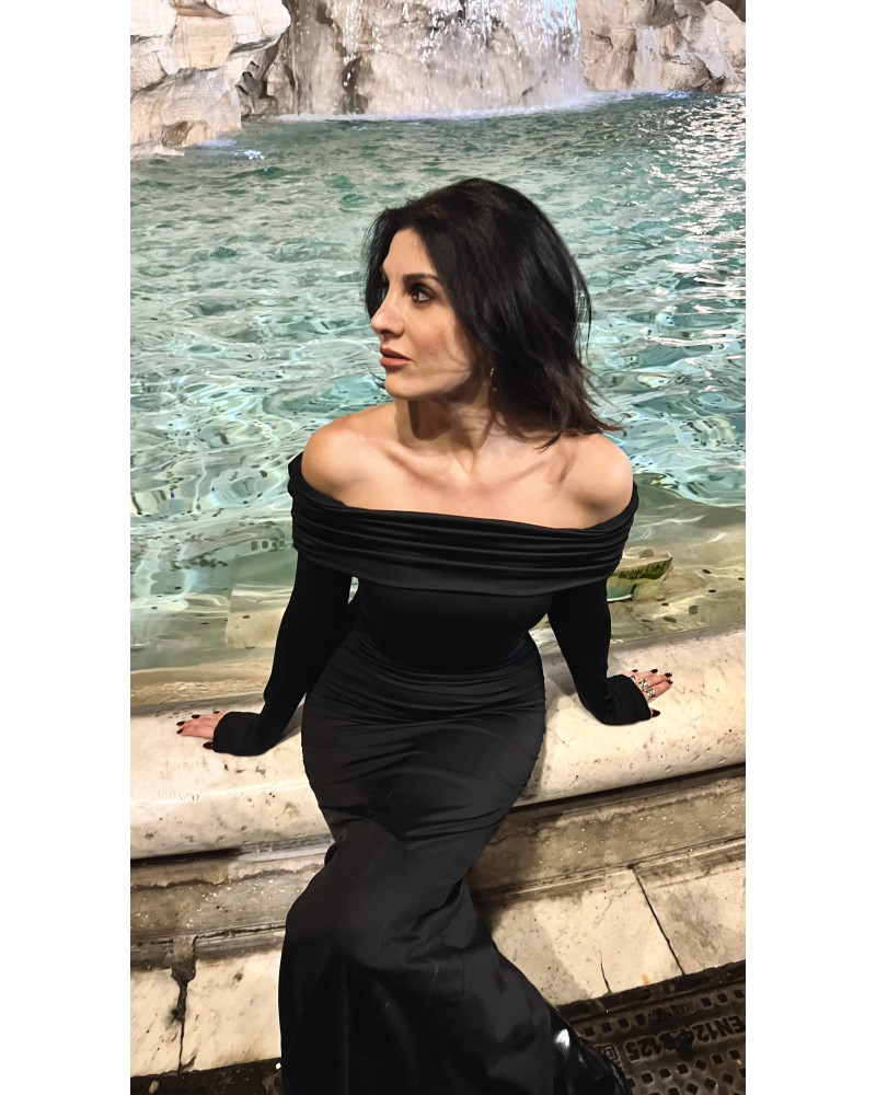 Melanie black dress 