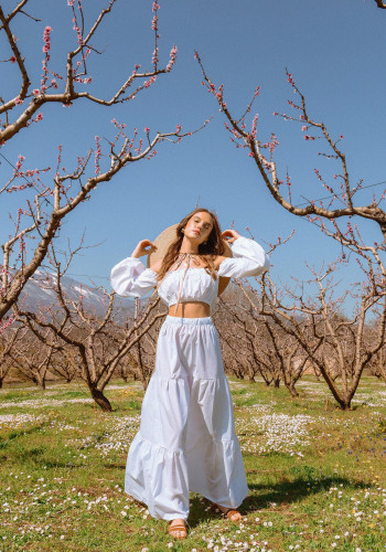 Candy white skirt 