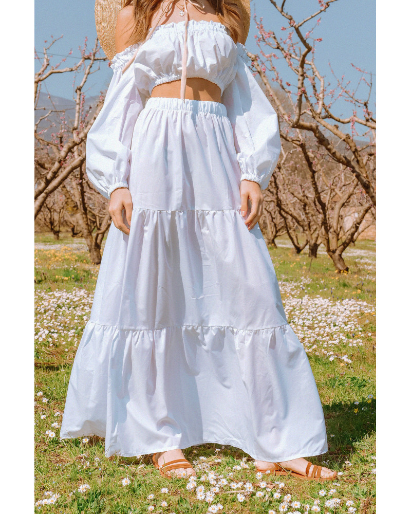 Candy white skirt 