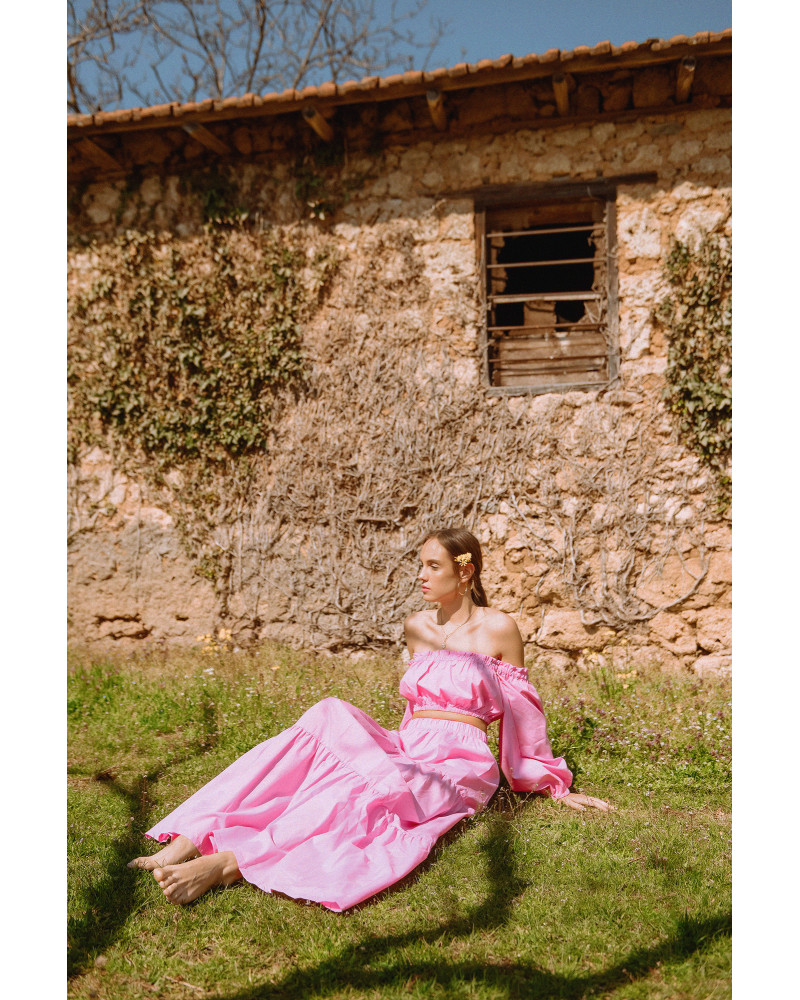 Candy pink skirt 