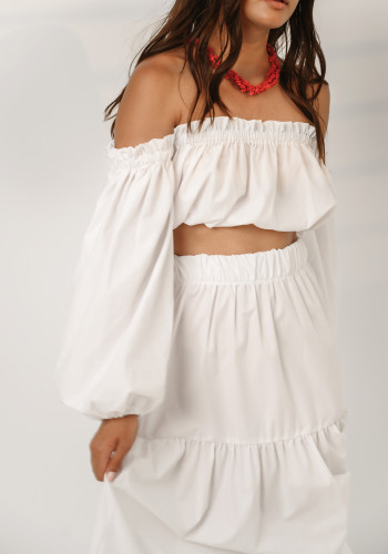 Candy white skirt 