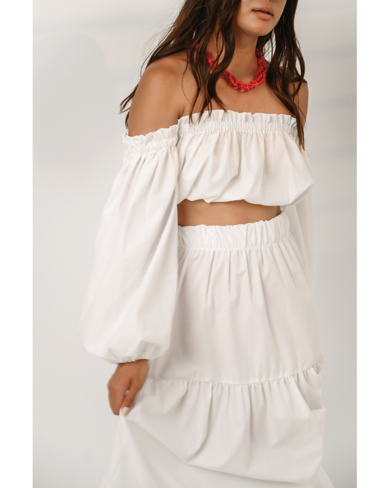Candy white skirt 