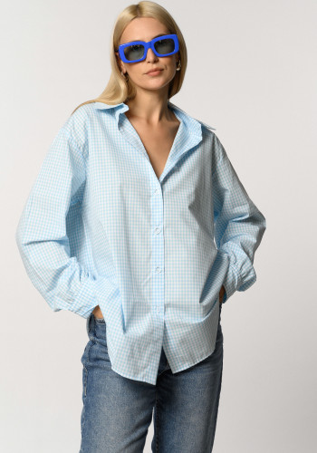 Miranda baby blue shirt 