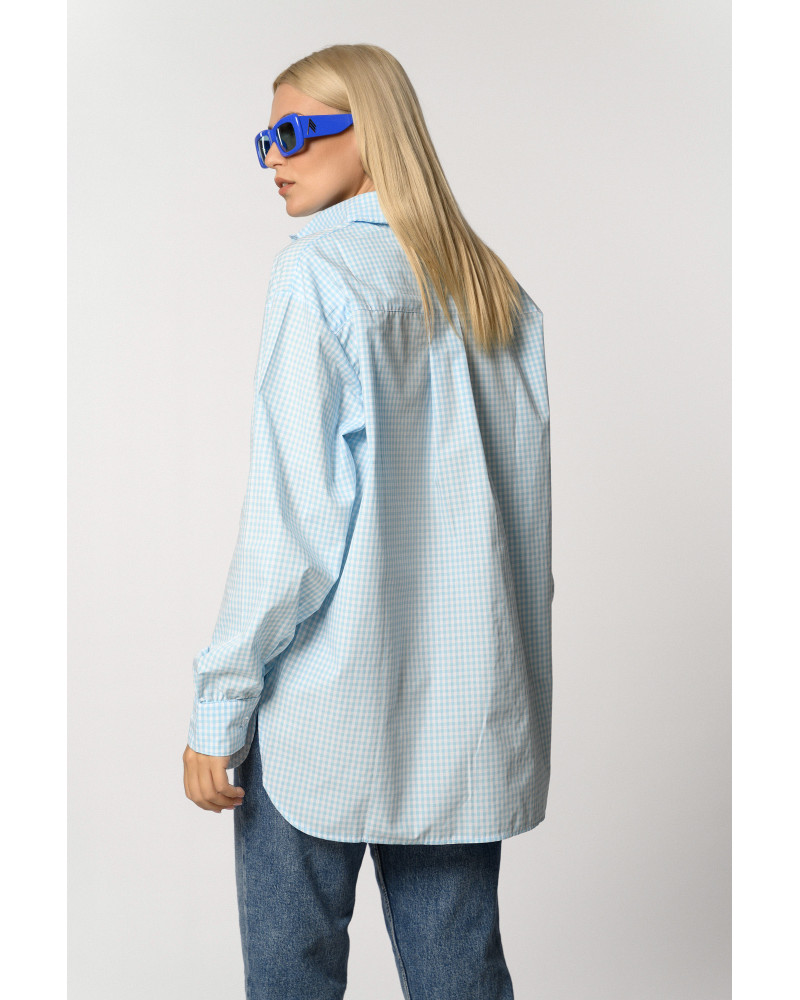 Miranda baby blue shirt 