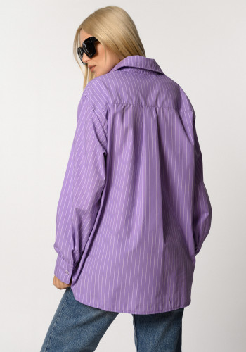 Miranda lavender shirt 