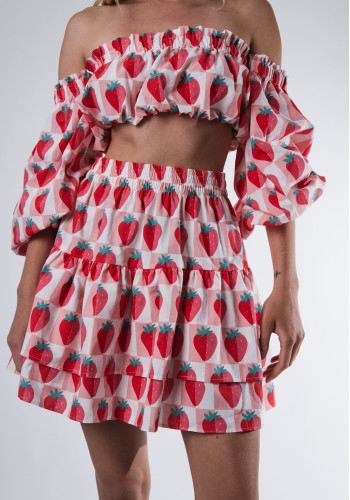 Strawberry skirt 
