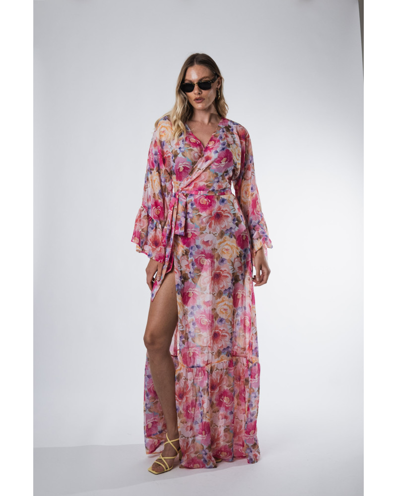 Blossom kimono dress