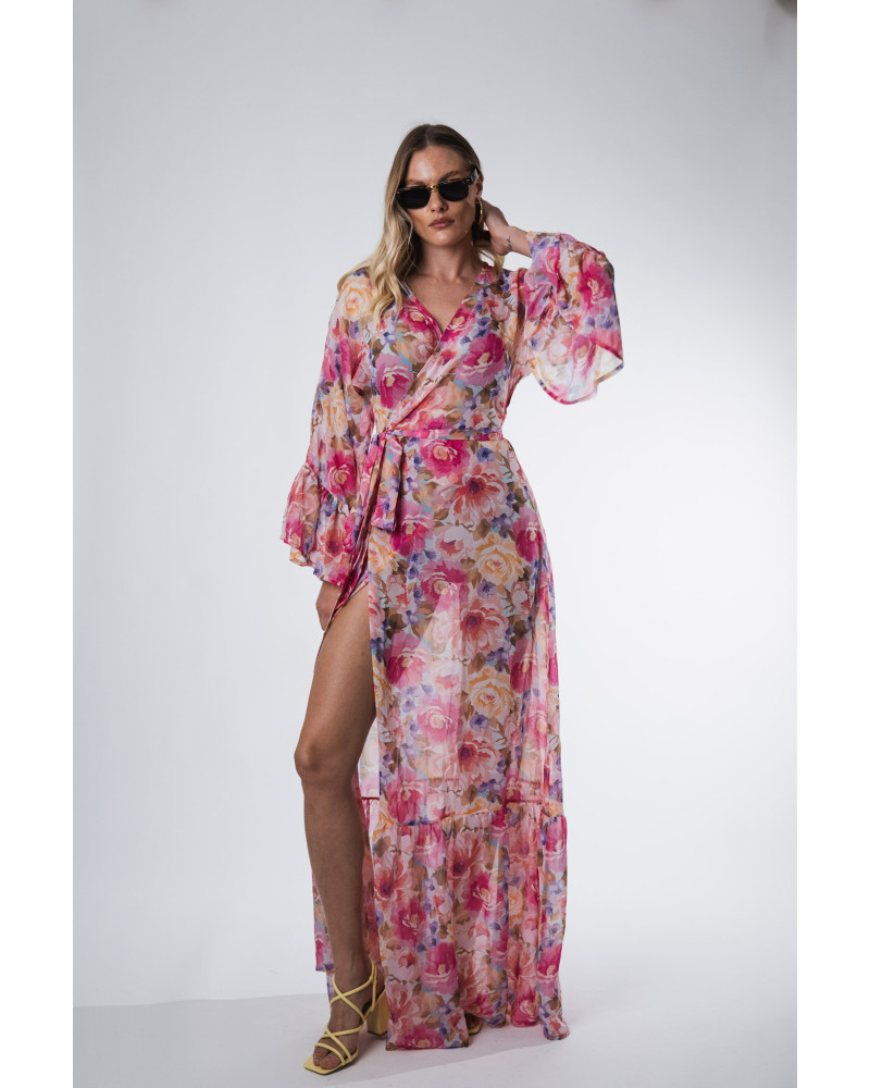 Blossom kimono dress