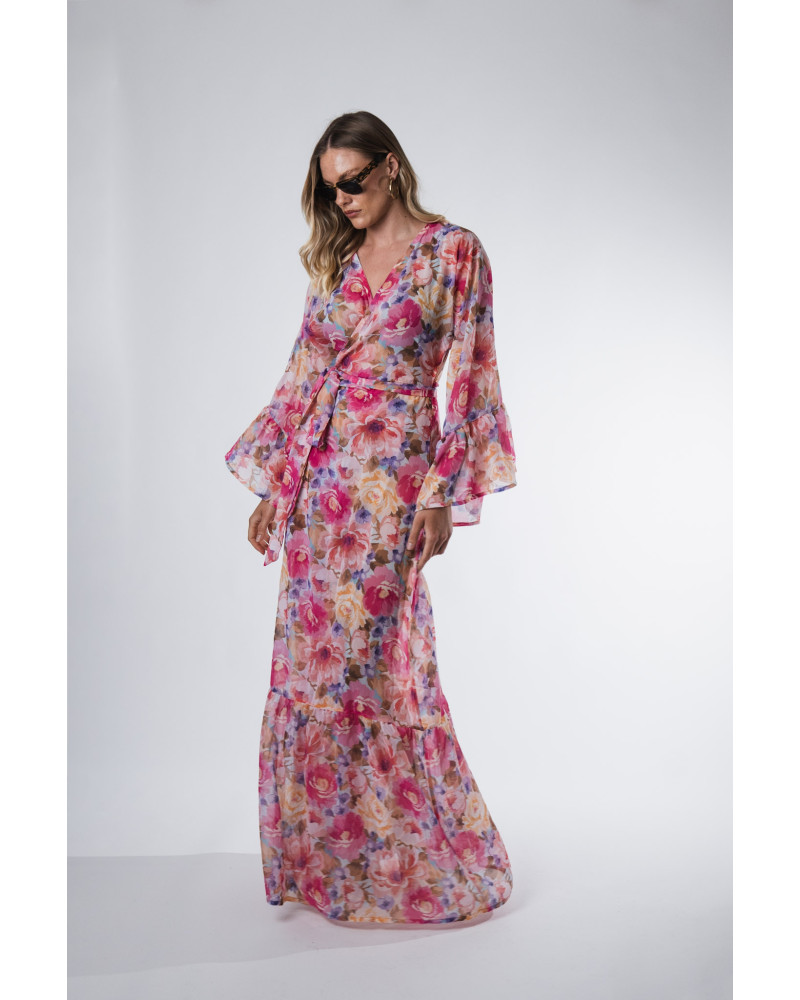Blossom kimono dress