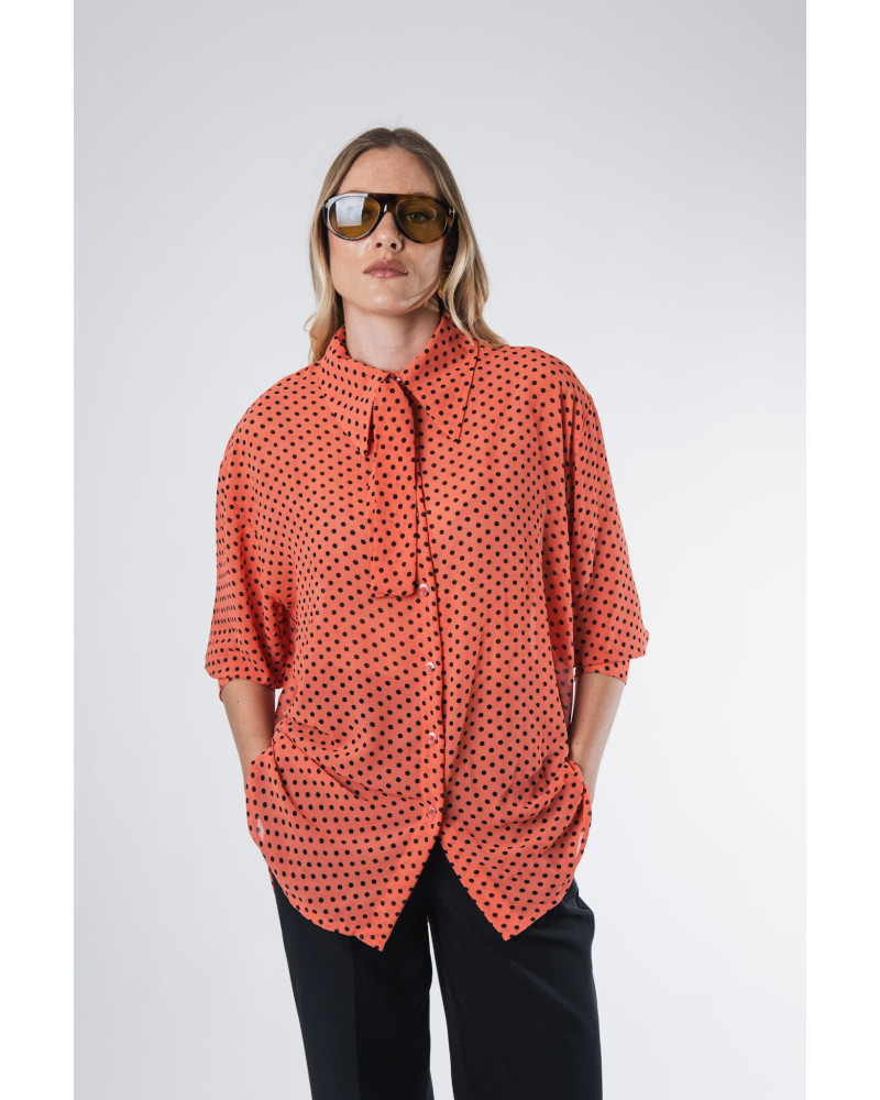 Betty coral shirt 