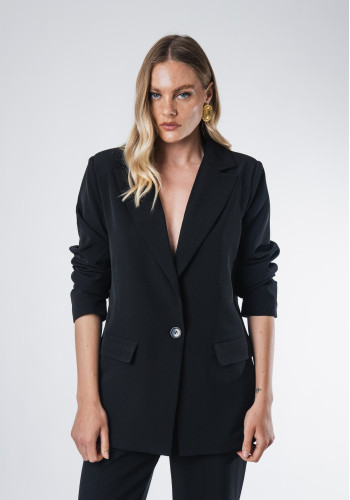 Emily black blazer 