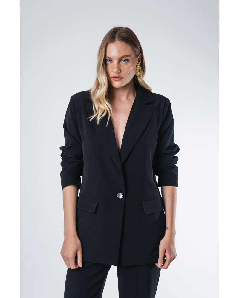 Emily black blazer 