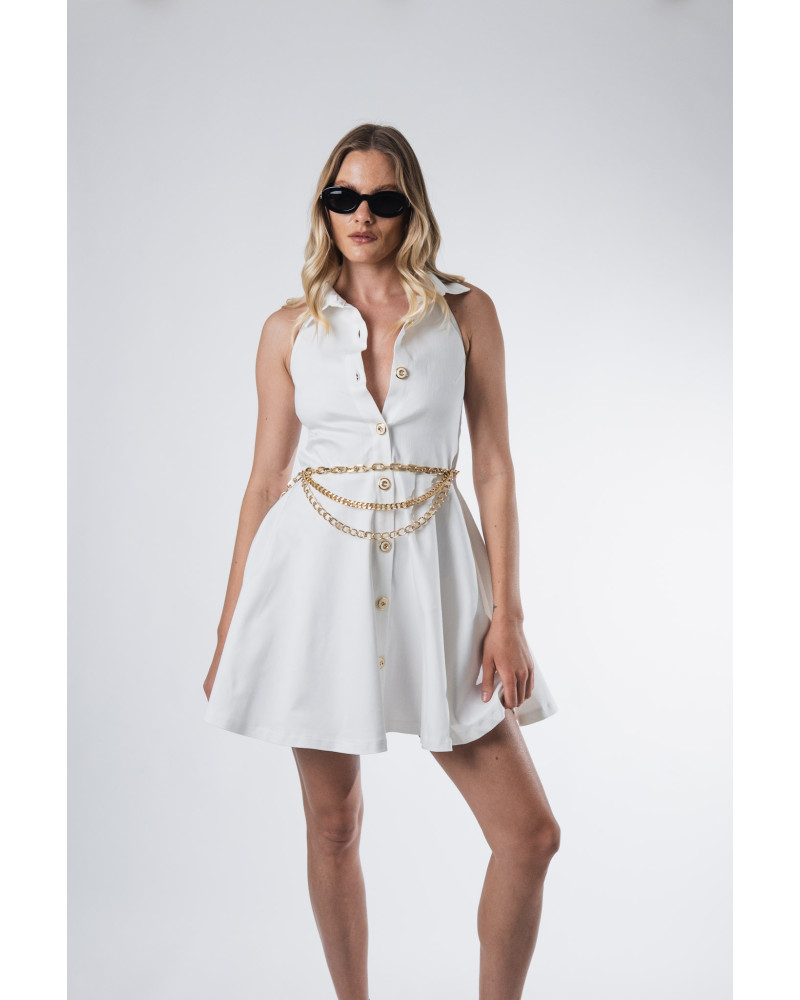 Riviera white dress 
