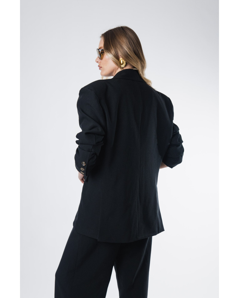 Camille black blazer 