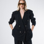 Camille black blazer 