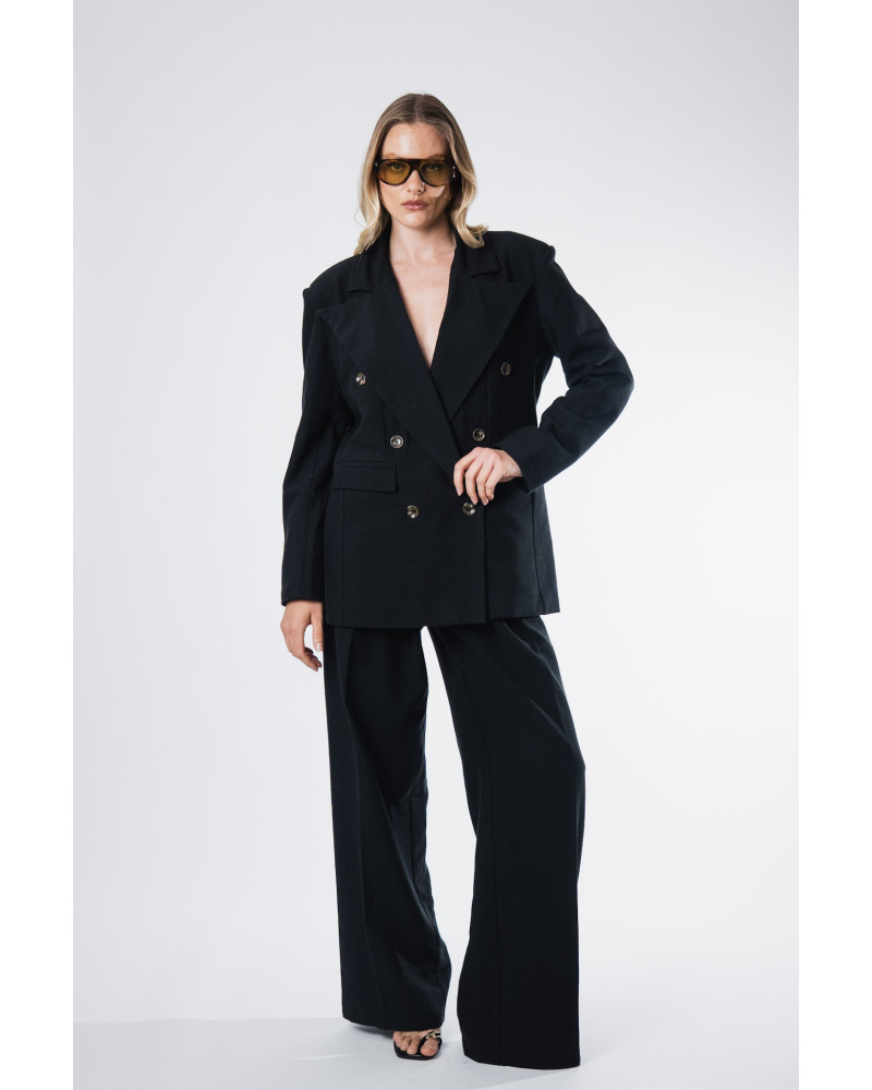 Camille black blazer 