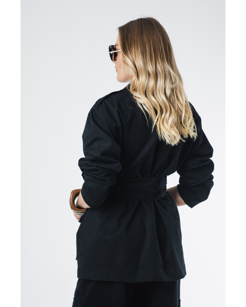 Camille black blazer 
