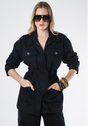 Safari black jacket 