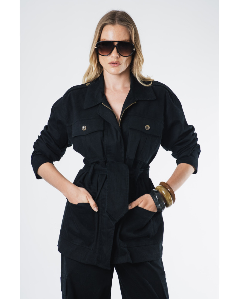 Safari black jacket 