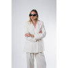 Bianca ecru blazer 