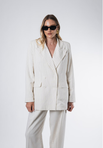 Bianca ecru blazer 