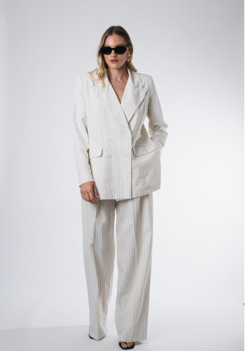 Bianca ecru blazer 