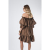 Brigitte mocha dress 