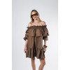 Brigitte mocha dress 
