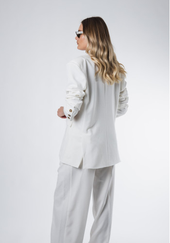 Camille ecru blazer 