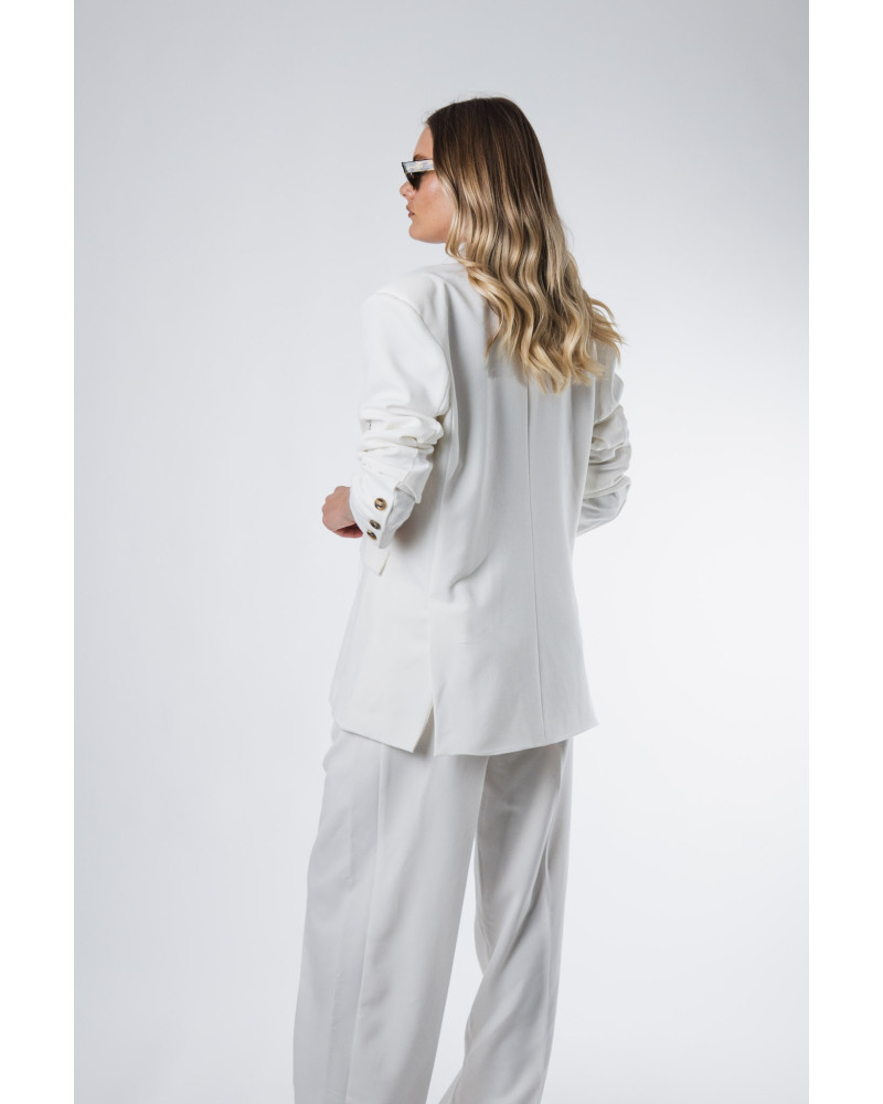 Camille ecru blazer 