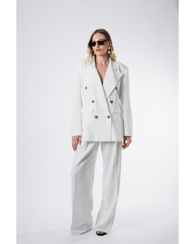 Camille ecru blazer 