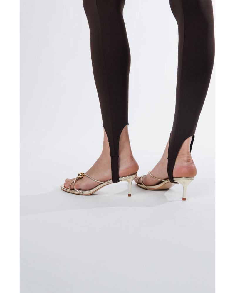 Sabrina brown leggings 
