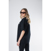 By Virginia Unisex black T-shirt 
