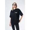 By Virginia Unisex black T-shirt 