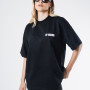 By Virginia Unisex black T-shirt 