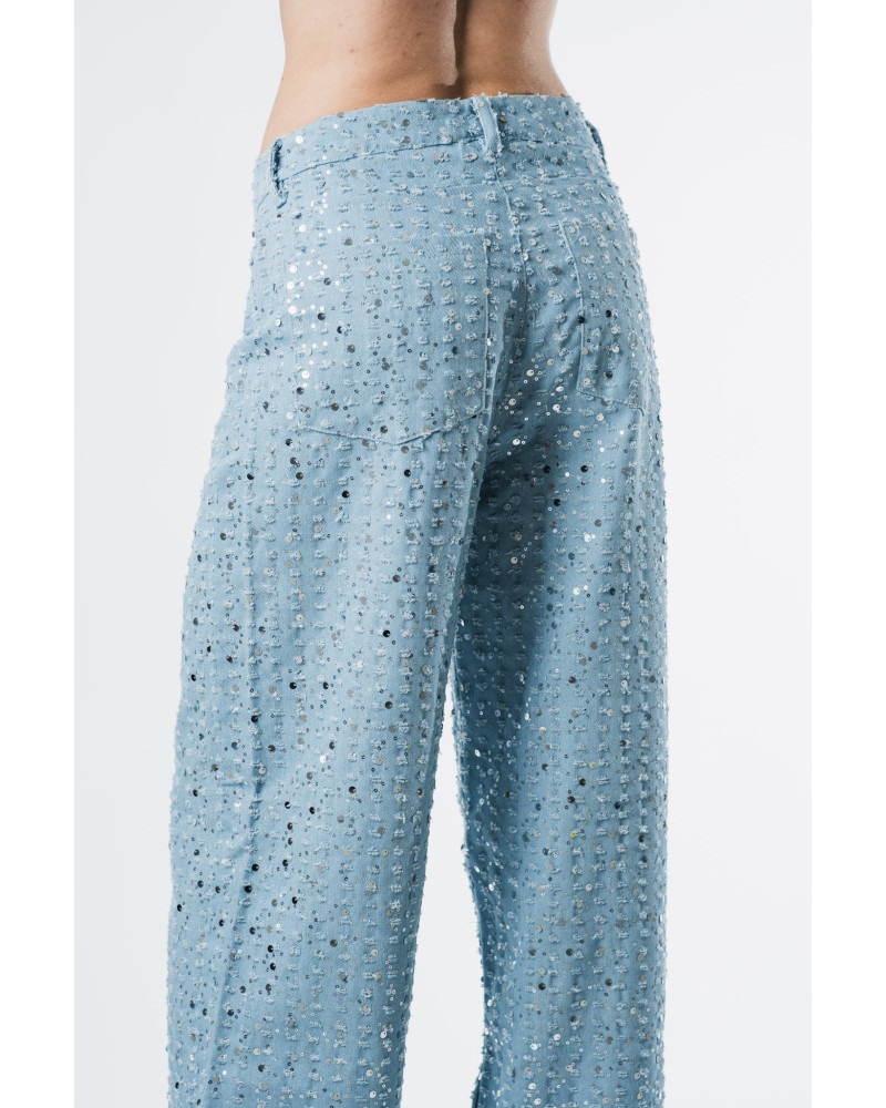 Carrie ciel denim pants 