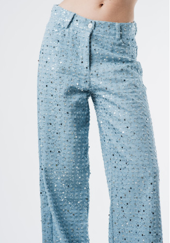 Carrie ciel denim pants 