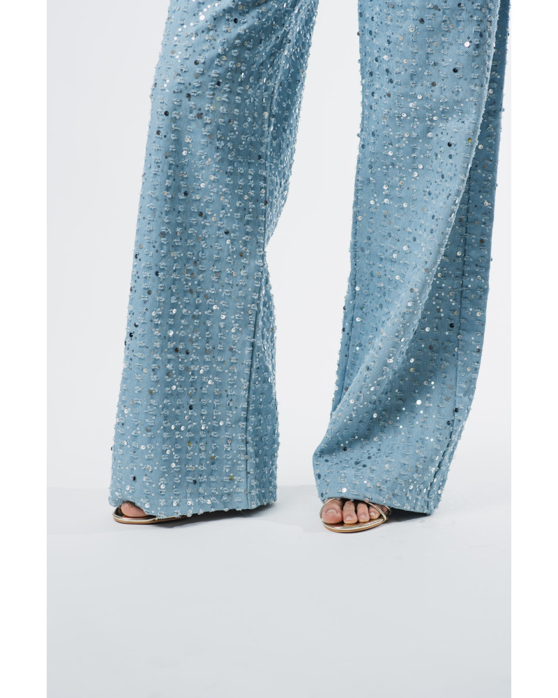 Carrie ciel denim pants 