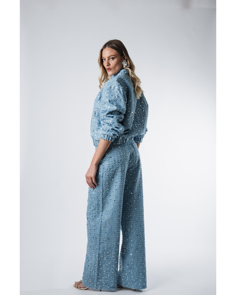 Carrie ciel denim pants 