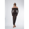 Melanie brown dress 