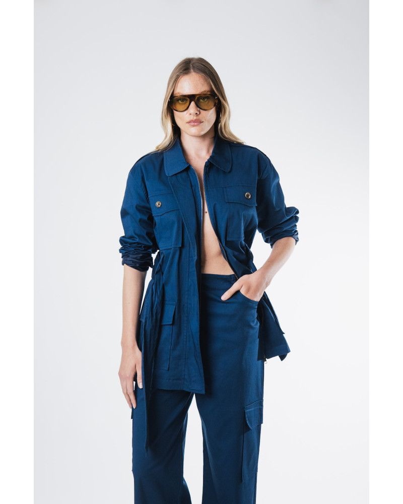 Safari blue jacket 