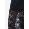 Dolce black lace skirt 