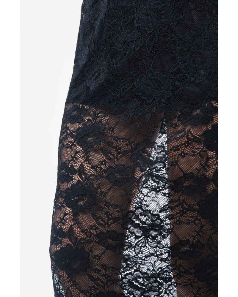 Dolce black lace skirt 