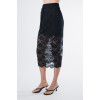 Dolce black lace skirt 